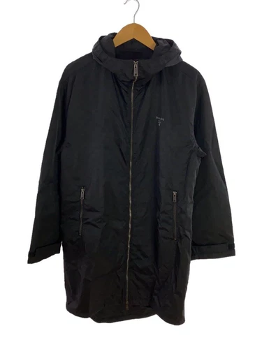 PRADA Altro Cappotto XS Nylon BLK SGC268 Nero