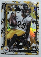 2025 Topps Chrome #259 Darius Slay Team Camo Variation SSP Steelers