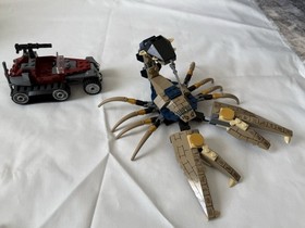 LEGO Pharaoh's Quest Scorpion Pyramid 7327 No box Only missing 1 gold coin