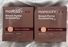 Momcozy M5 Breast Pump Accessories Full Set Flange And Milk Collectors 2 Boxes