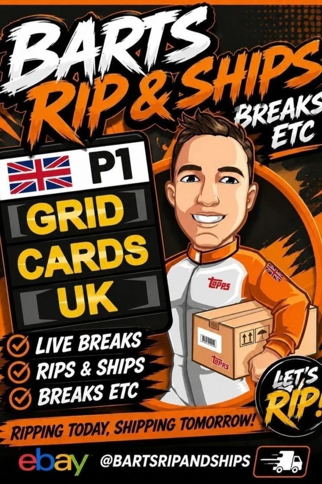 Grid Cards LIVE - F1 & Multi-Sport - Packs/Breaks/Singles/Boxes RIPPED LIVE