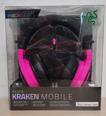 Razer Kraken Mobile Headphones -Neon Pink - RZ04-01400500-R3U1 | eBay