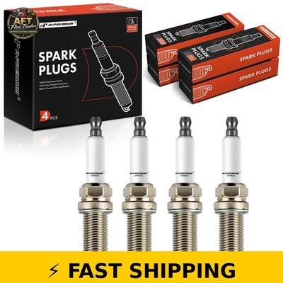 A-Premium Iridium Platinum Spark Plugs for Hyundai & Kia - Pack of 4