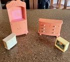 Vintage Barbie Living Room Set 1993 Mattel Used Note Discoloration