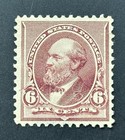 US Stamps - SC# 224 - MH - Well Centered- Small Spot Thin On Bottom - SCV = $50 — photo 1