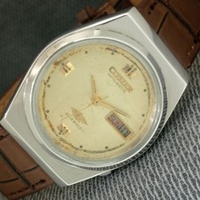 AUTOMATIC VINTAGE CITIZEN 8200 JAPAN MENS ORIGINAL DIAL WATCH a2355-U