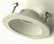 4 Inch Recessed White Trim Use MR16 12V Bulbs Fit Halo Juno Low Voltage Can4002W