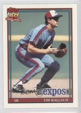 1991 Topps Factory Set Collector's Edition (Tiffany) Tim Wallach #220 0h1