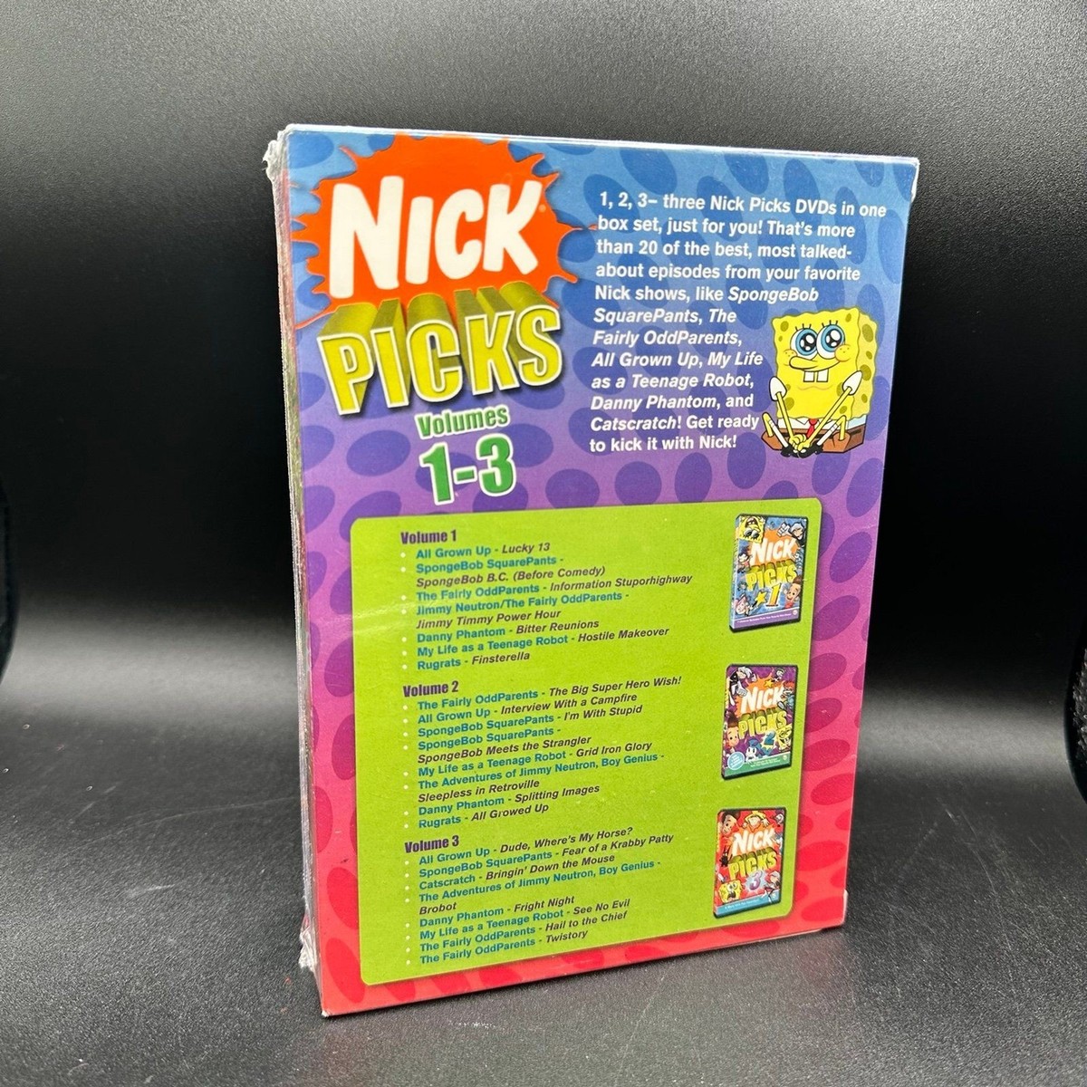 Nick Picks Collection Volumes 1-3 (DVD, 2007, 3-Disc Set) for sale