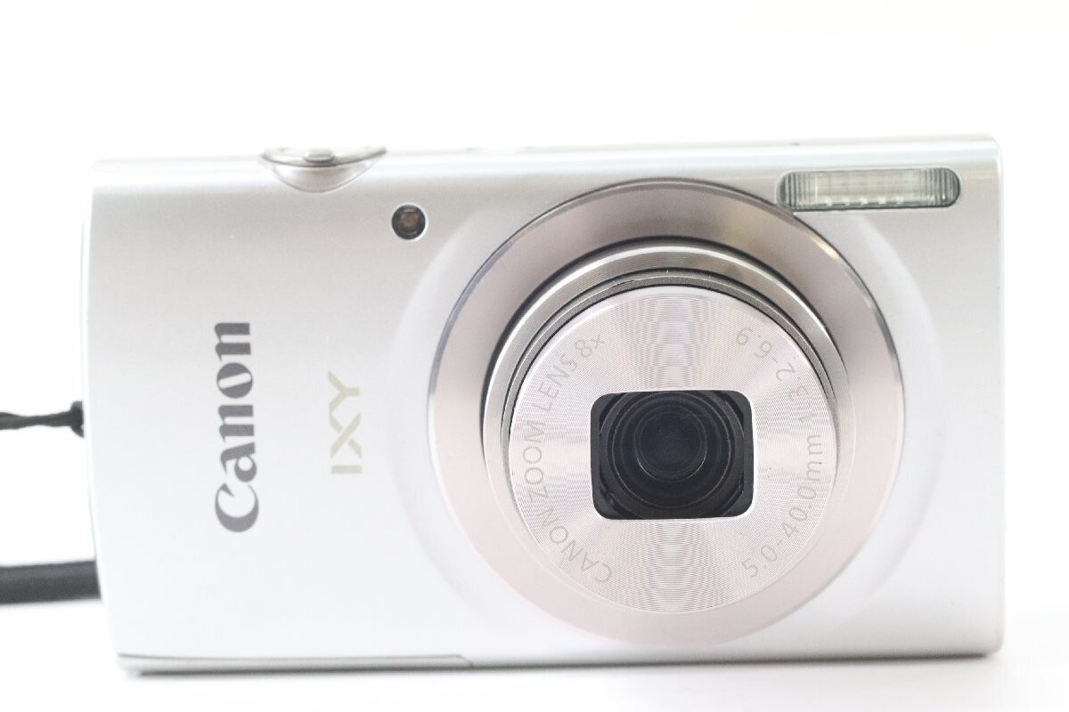 Canon Digital Camera IXY180 Silver Optical Zoom 8x japan near mint