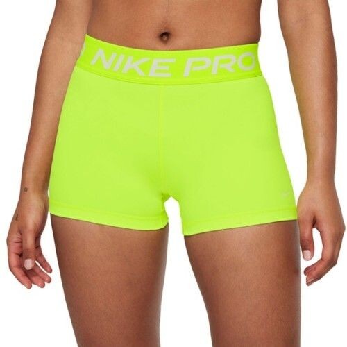 Nike Pro Women's Sz XXL 3'' Training Compression Shorts Neon Yellow Nike  Spandex 195870349844 | eBay
