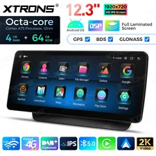 12.3" 4G Android 14 8-Core Car Stereo GPS Navi SWC BT For Benz E-Class A207 C207