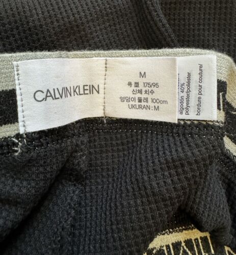 Calvin Klein CK Men Thermal Waffle Lounge Jogger Sleep Pants - Medium - Picture 3 of 7