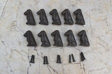 Vintage Cast Iron Dog Shape Knobs Drawer Cabinet Door Handles Knobs Pulls 10pcs