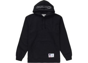 black supreme champion hoodie