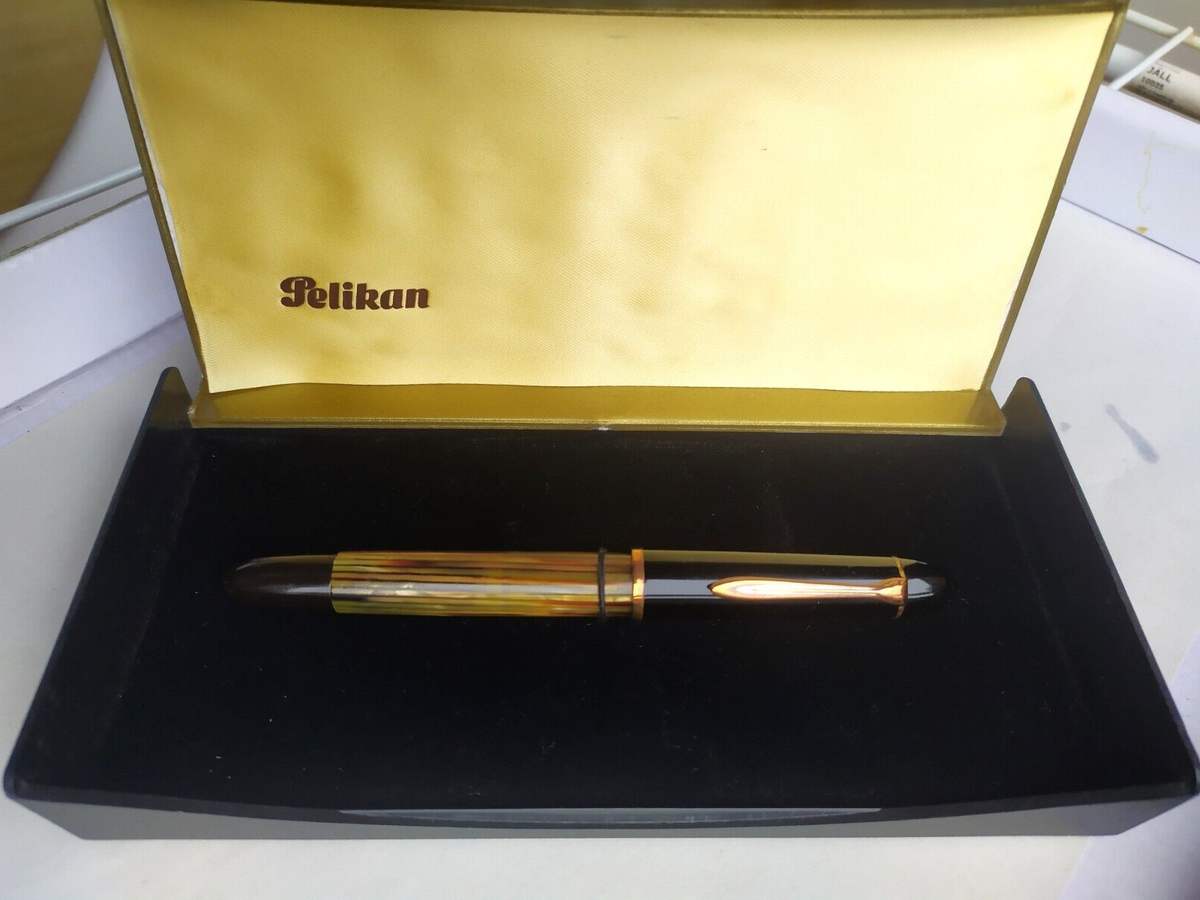Vintage Pelikan 400 Fountain Pen with Pelikan OLD 14kt Nib | eBay