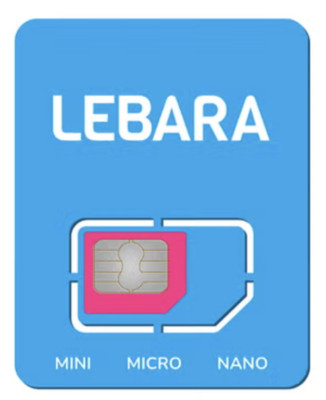 LEBARA $24.90 $29.90 $39.90 $49.90 $69.90 Pre-Paid SIM Card Kit 4G 5G Start-up