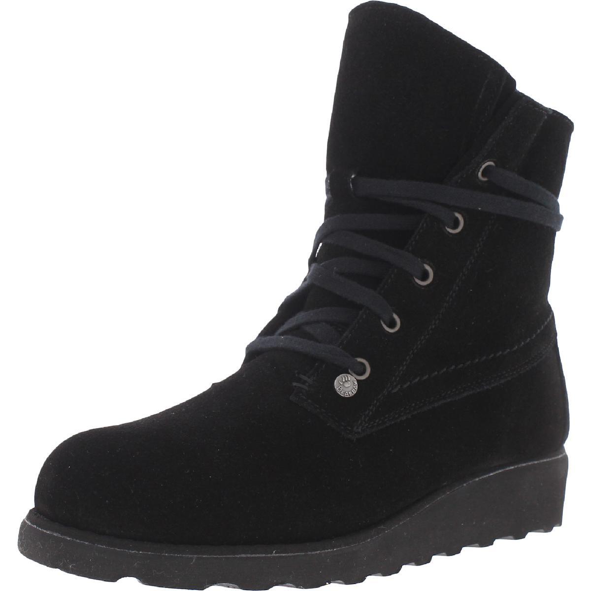 Женские ботильоны Bearpaw Krista из черного войлока, размер 9,5, средний (B,M) BHFO 0174