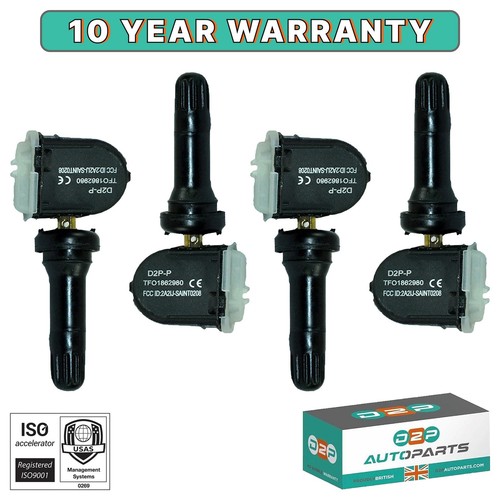 TIRE PRESSURE SENSOR TPMS PACK OF 4 FOR FORD MONDEO MK5 TOURNEO TRANSIT CONNECT - 第 1/12 張圖片
