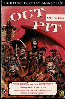 Fighting Fantasy - Out of the Pit - 2./7. Edition - B/A-/B