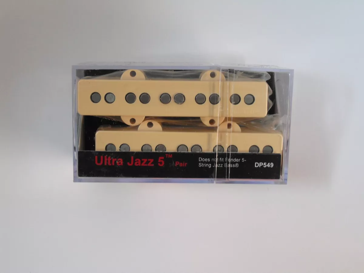 DiMarzio Ultra Jazz 5 String Bass Set Creme DP 549 | eBay