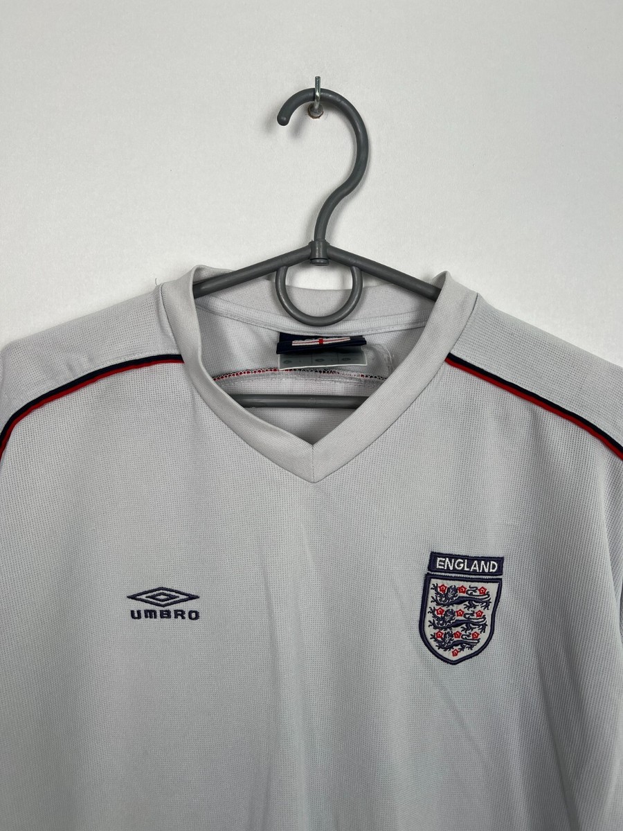 ウェア 90s~ old UMBRO ENGLAND T-shirt uniform Vintage 90s UMBRO England T-shirt / Rare Football Training T