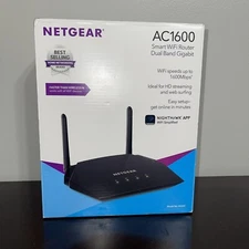 NETGEAR AC1600 Smart Wifi Router Dual Band Gigabit Used