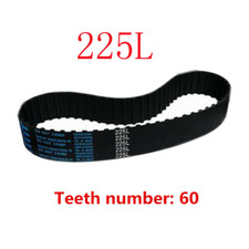 1x Fresadora 225L Correa Engranaje Interior 60 Dientes Vertical Fresadora Correa