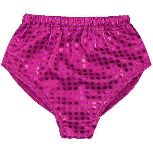 Kids Girls Underwear Cheerleading Metallic Dots Workout Dancewear Stretch Yoga - Picture 19 of 50