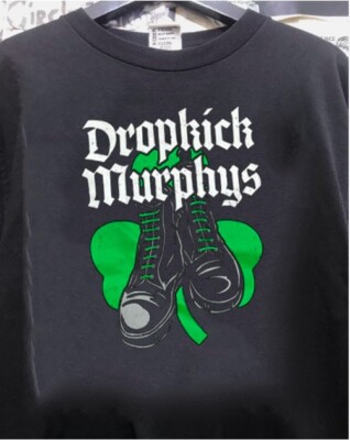 Dropkick Murphys Band Rare Design Black Unsiex Shirt Vtg S-5XL K0007