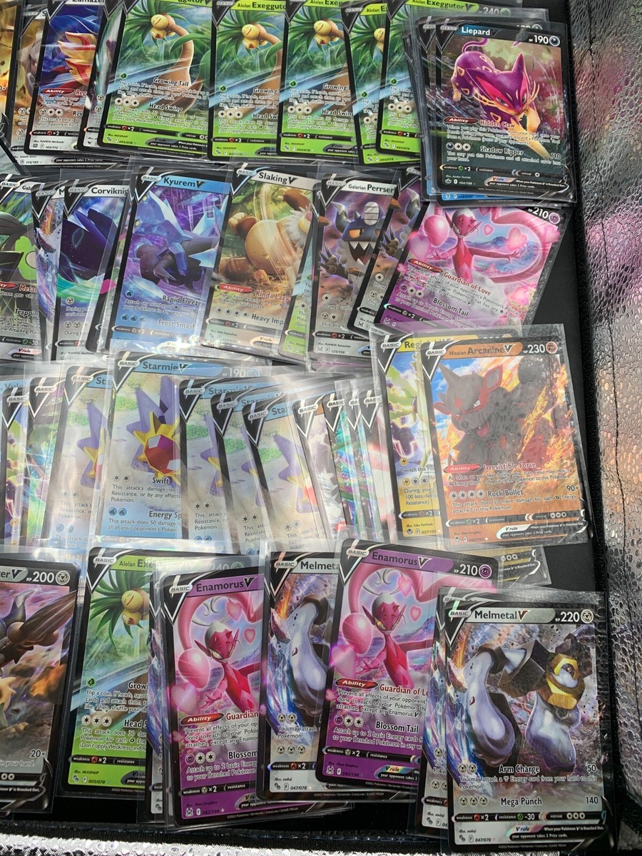 Pokemon 1000 V / EX ULTRA RARE Card Lot Bulk Wholesale Liquidation  Collection NM | eBay