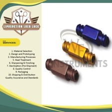 Luer-to-Luer Connection Adapter Set for Tissue Transfer and Syringe Mixing