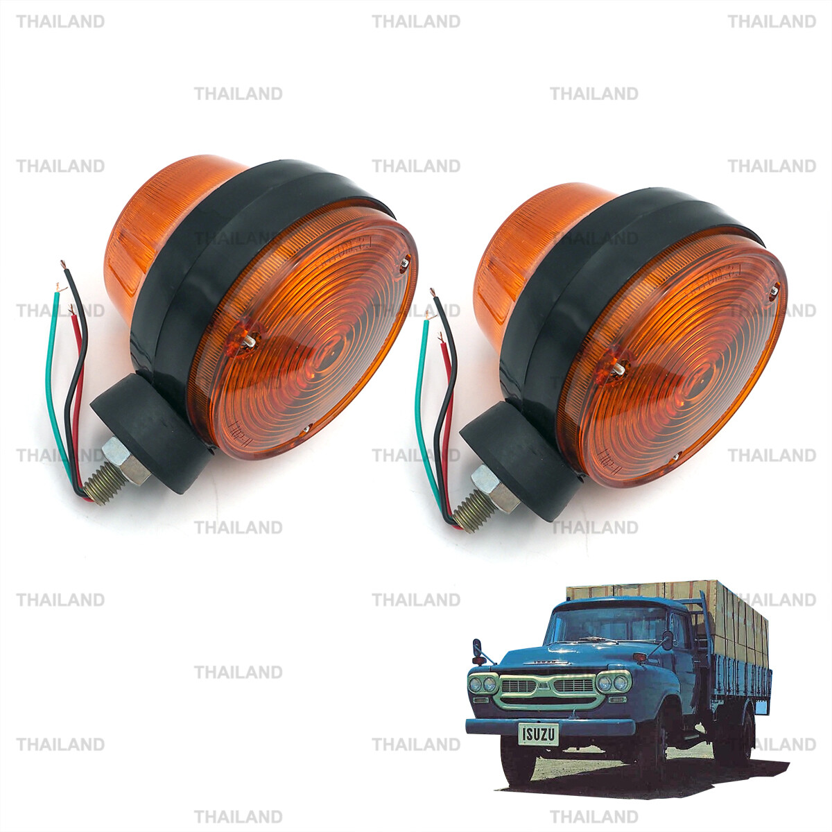 Fits Isuzu TXD50 TX50 Truck 1980 - 84 Pair Indicator Signal Lamp