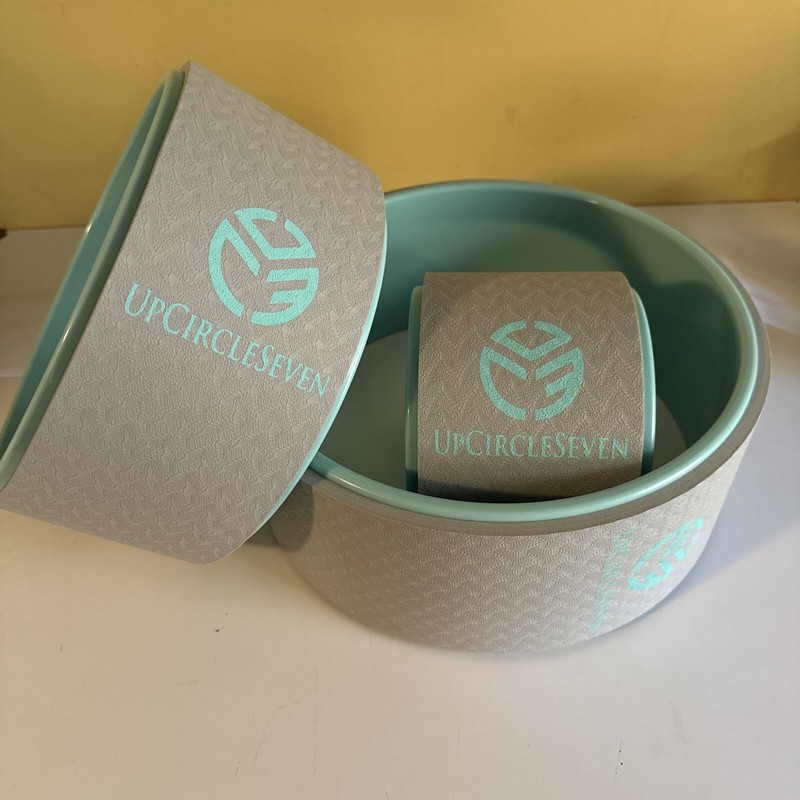 (Set of 3)UpCircleSeven Yoga Wheel for Back Pain/Deep Tissue Massage 6" 10" 12"