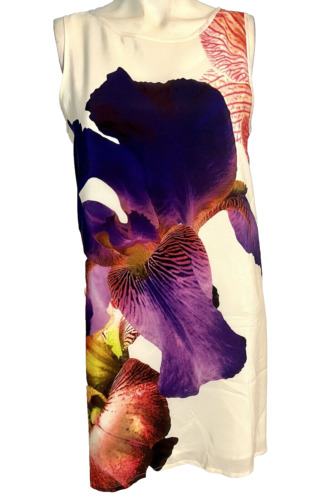 French Connection Women's Floral Silk Shift Dress… - image 1