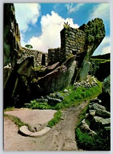 Postcard CUSCO PERU Jails Section Zona De Las Carceles Post Card Continental