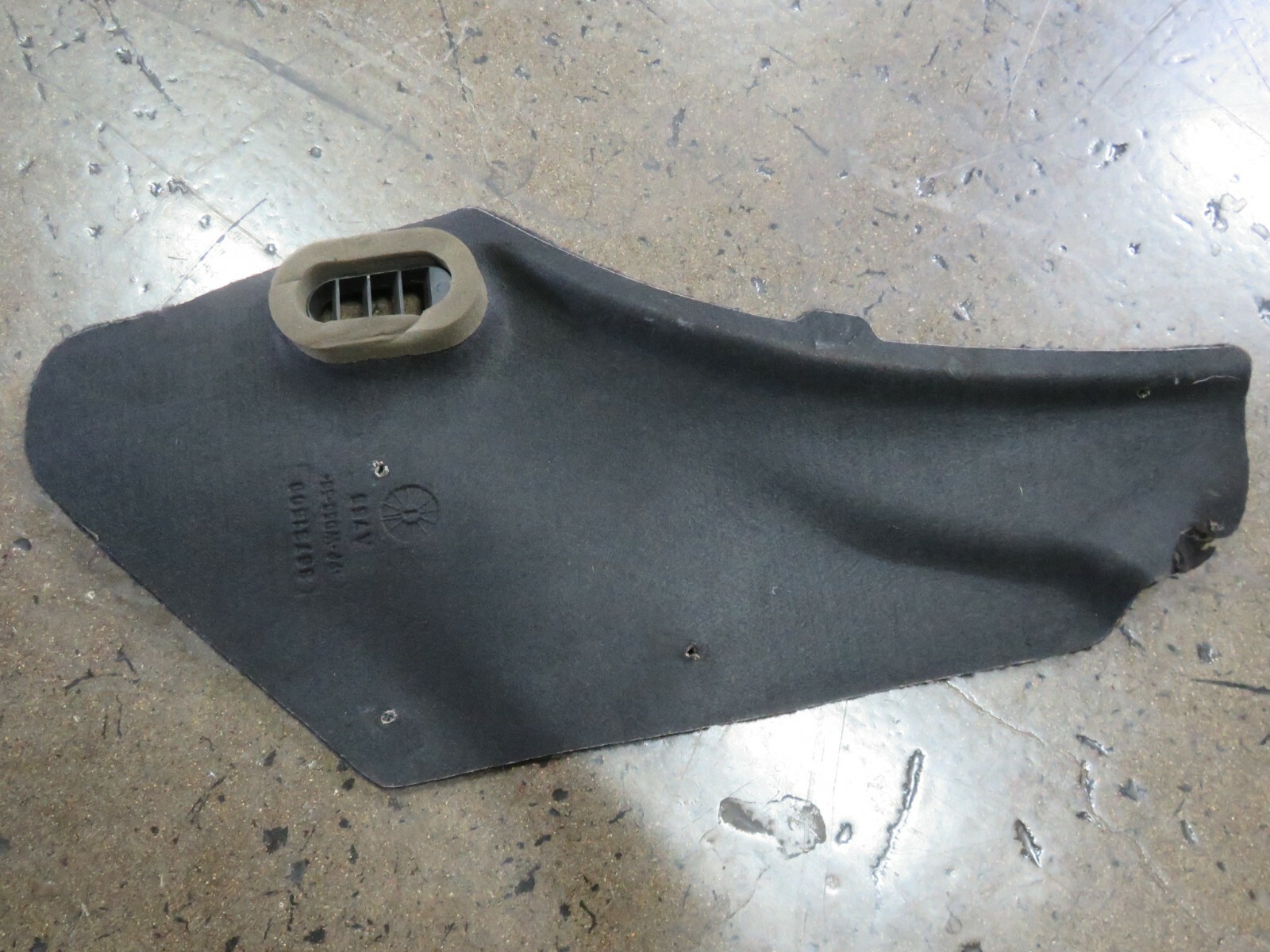 Maserati M138, RH, Right, Console Side Trim Panel, Used, Ripped, P/N 66731400