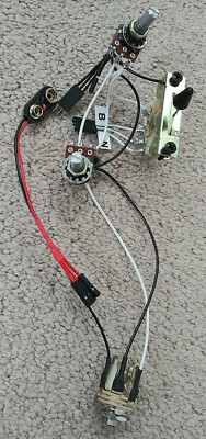 Solderless EZ-INSTALL JACKSON SOLOIST SL-1 Wiring KIT 3 ACTIVE EMG 5-Way Guitar