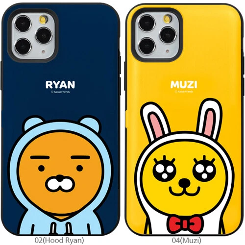 Funda protectora genuina Kakao Friends Cutie Card iPhone 7/8/iPhone 7/8 Plus Foto 3 de 4
