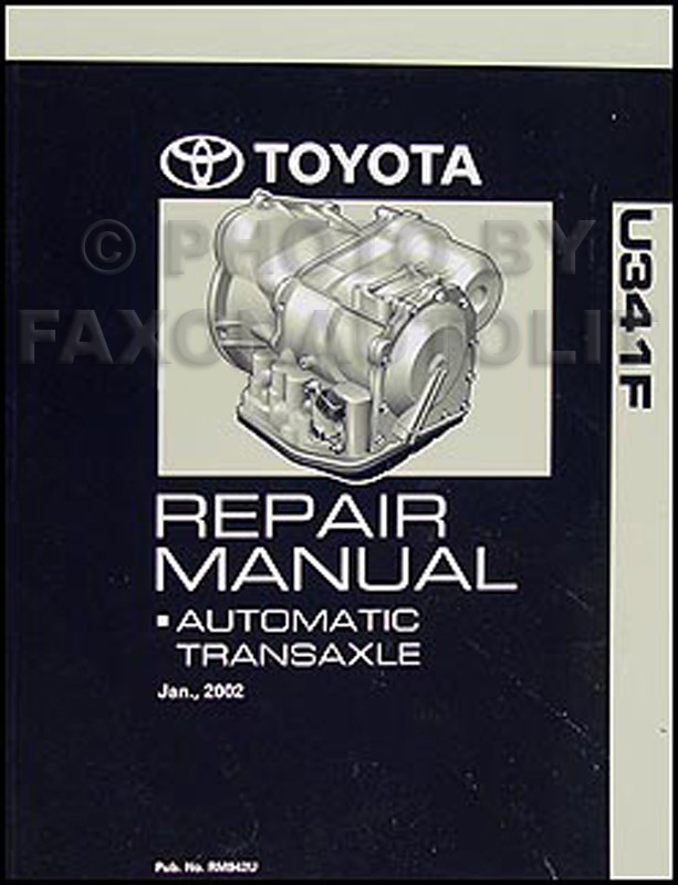 北米TOYOTA Operation manual「取り扱い説明書」 Toyota Matrix 4WD AWD Automatic Transmission Repair Manual 2003