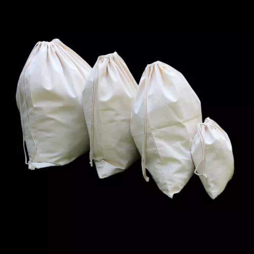 Bolsa de almacenamiento de juguetes de lona de algodón natural de alta resistencia (S,M,L,XL) AAA+ - Imagen 1 de 14