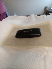 VERSACE HARD CLAM GLASS CASE BLACK