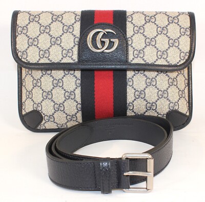 Gucci GG Supreme Monogram Ophidia Small Belt Bag 674081 Gucci GG Supreme Monogram Ophidia Small Belt Bag 674081