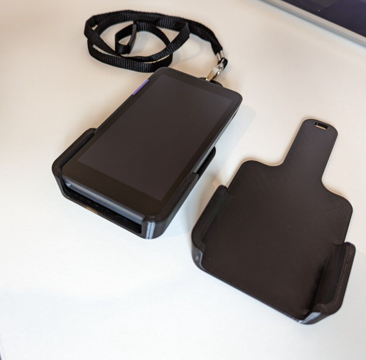 Lanyard holder for NEW Zettle Terminal card reader **HOLDER & NECK