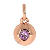 Xen AnhäNger Mit 4 Mm Pink Amethyst Ca. 0,30 Ct. RosèVergoldet