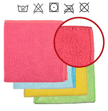 5 x ściereczka z mikrofibry Sprintus tęczowa czerwona 40 x 40 cm ściereczka z mikrofibry 301236