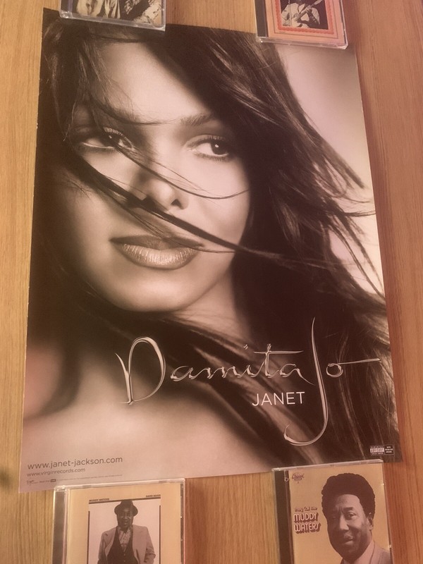 Janet Jackson 2004 Domita Jo Promo Poster Jimmy Jam and Terry Lewis  Babyface