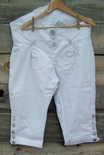 Revolutionary War Civilian Militia Canvas Breeches Trousers 44