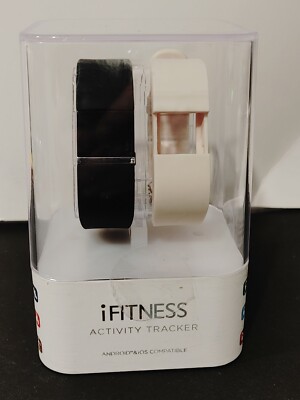 iFITNESS Activity Tracker - Bluetooth-Enabled, Android & iOS Compatible