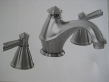 GERBER 43095BN WAVELAND WIDESPREAD LAV. FAUCET BRUSHED NICKEL